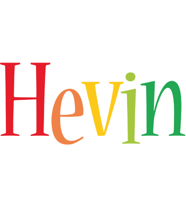 Hevin birthday logo