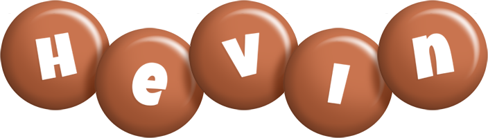 Hevin candy-brown logo