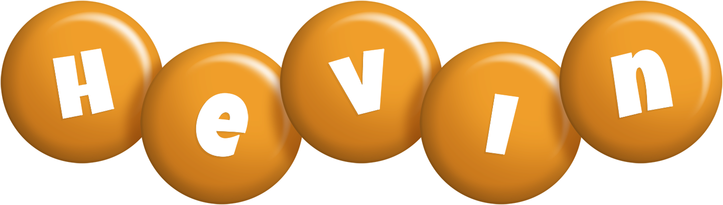 Hevin candy-orange logo