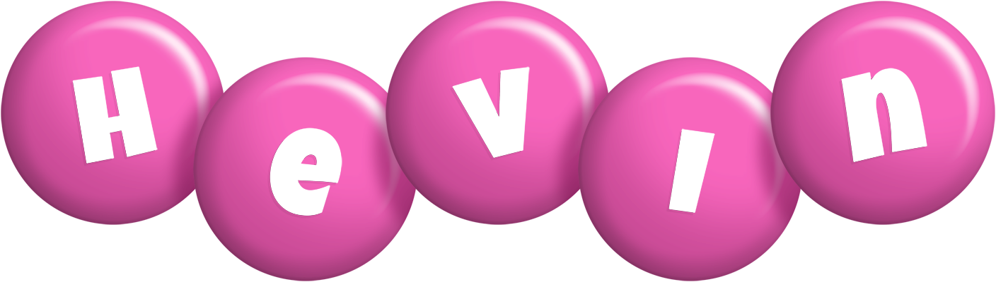 Hevin candy-pink logo