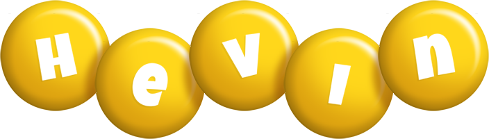 Hevin candy-yellow logo