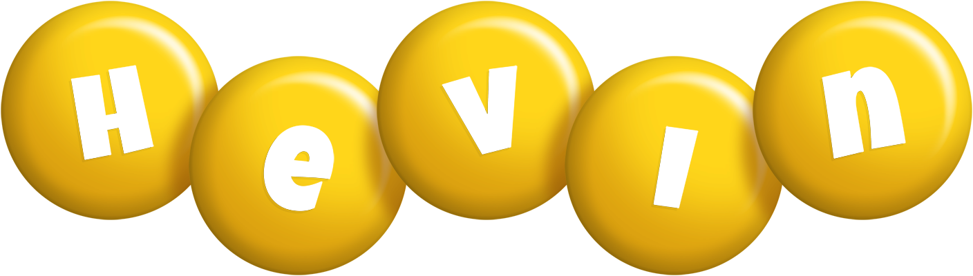 Hevin candy-yellow logo