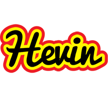 Hevin flaming logo