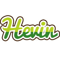 Hevin golfing logo