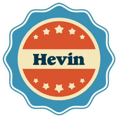 Hevin labels logo