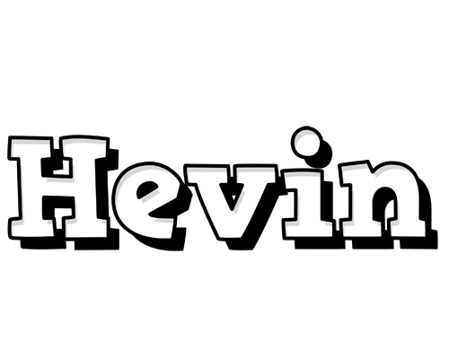 Hevin snowing logo