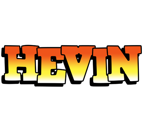 Hevin sunset logo