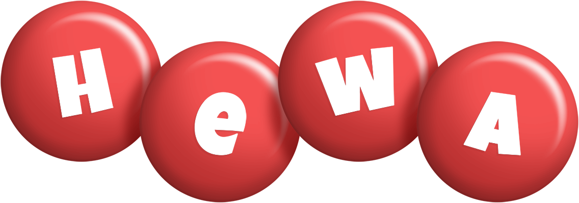 Hewa candy-red logo