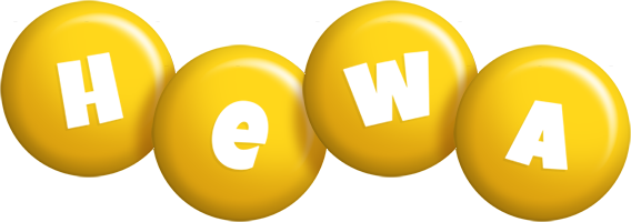 Hewa candy-yellow logo