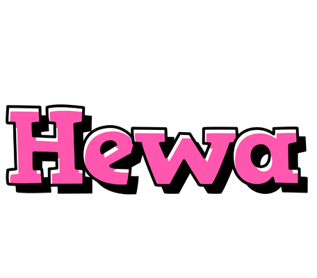 Hewa girlish logo