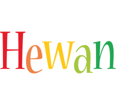 Hewan birthday logo