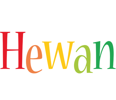 Hewan birthday logo