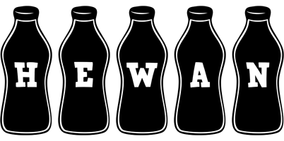 Hewan bottle logo