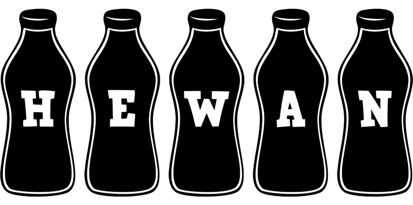 Hewan bottle logo