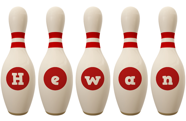 Hewan bowling-pin logo