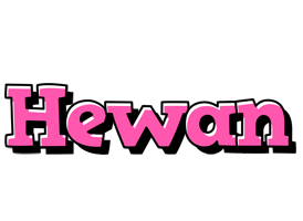 Hewan girlish logo