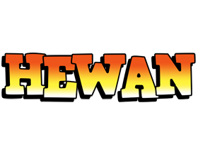 Hewan sunset logo