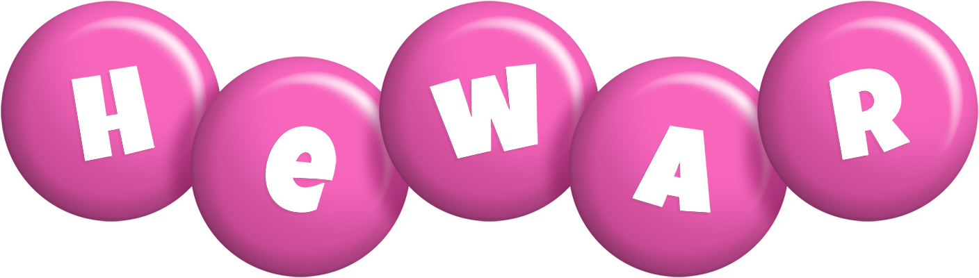 Hewar candy-pink logo