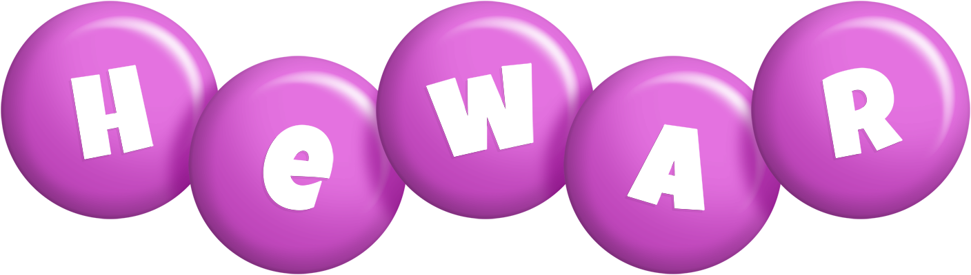 Hewar candy-purple logo
