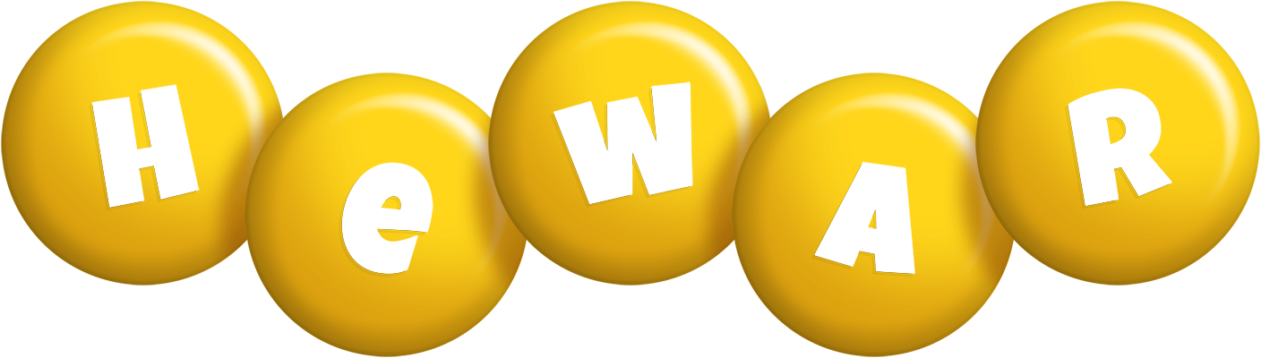 Hewar candy-yellow logo