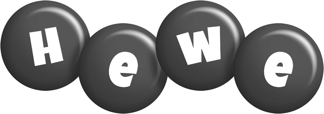 Hewe candy-black logo