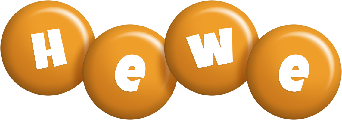 Hewe candy-orange logo