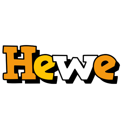 Hewe cartoon logo