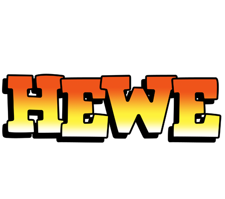 Hewe sunset logo