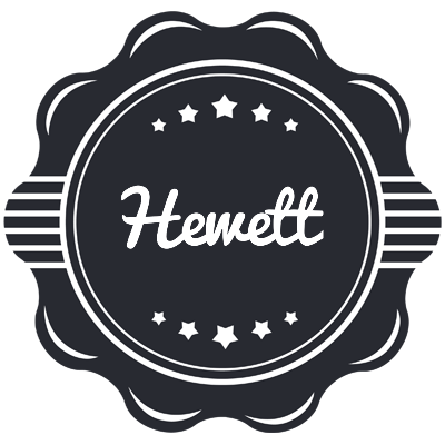 Hewett badge logo