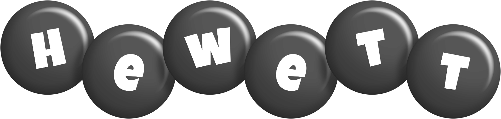 Hewett candy-black logo