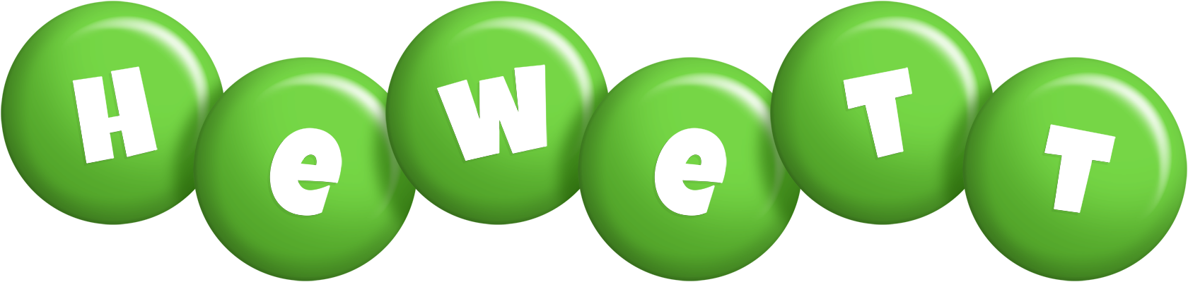 Hewett candy-green logo