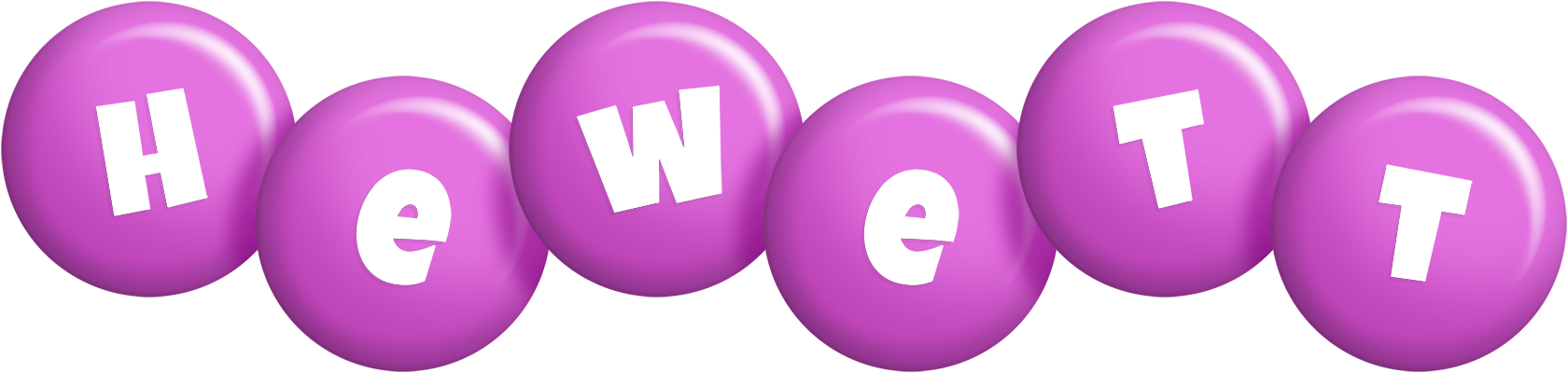 Hewett candy-purple logo