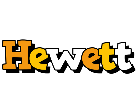 Hewett cartoon logo