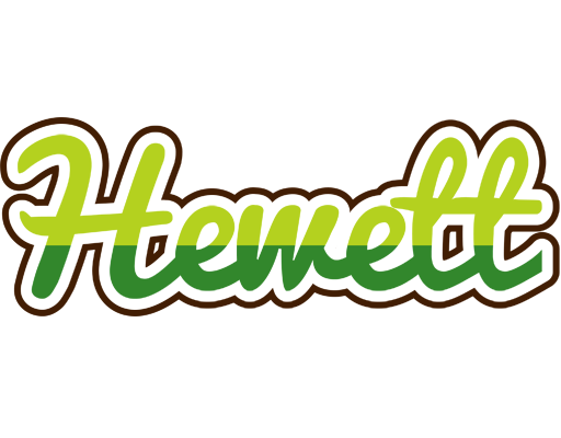 Hewett golfing logo
