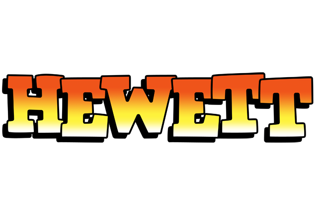Hewett sunset logo