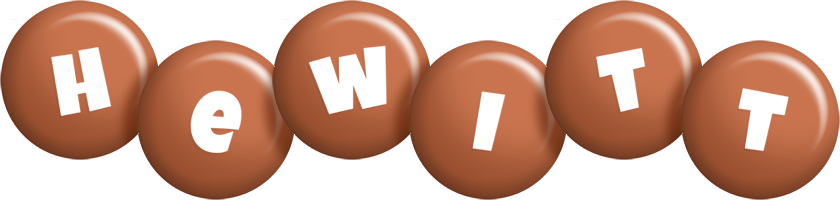 Hewitt candy-brown logo