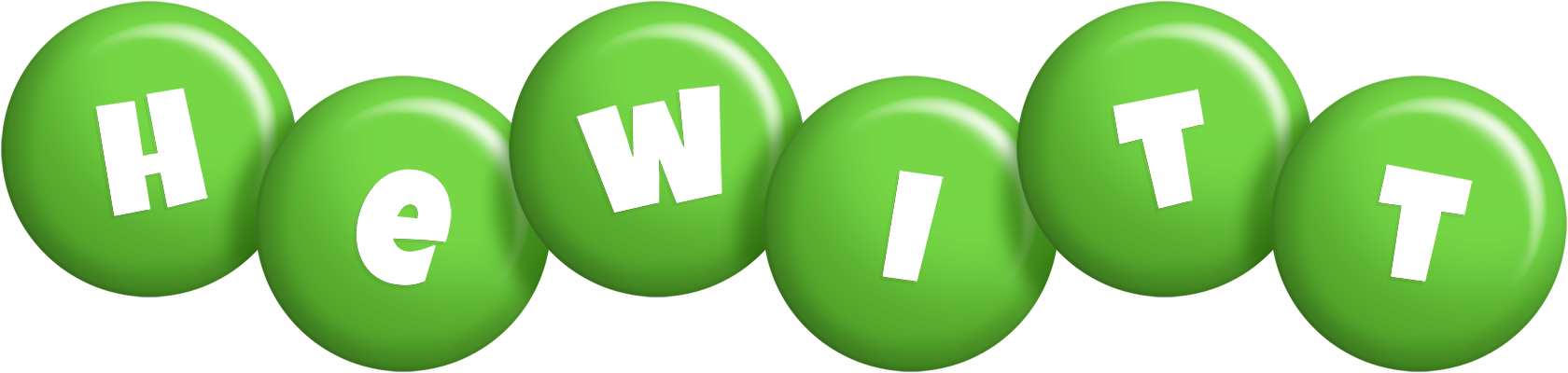 Hewitt candy-green logo