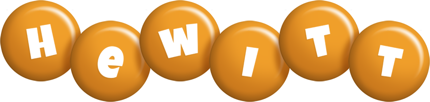 Hewitt candy-orange logo