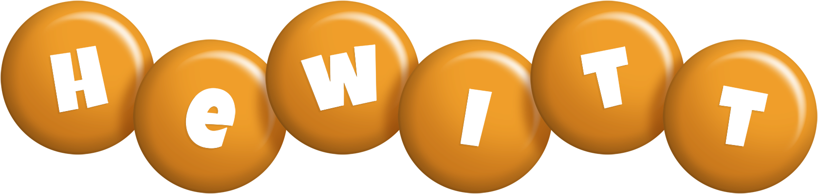 Hewitt candy-orange logo