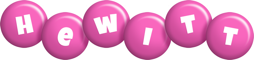 Hewitt candy-pink logo