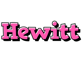 Hewitt girlish logo