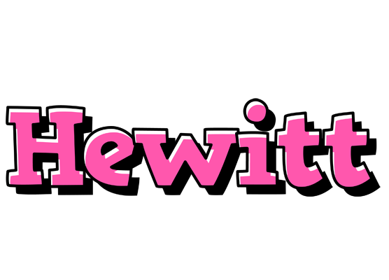 Hewitt girlish logo