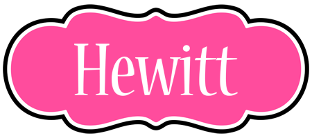 Hewitt invitation logo