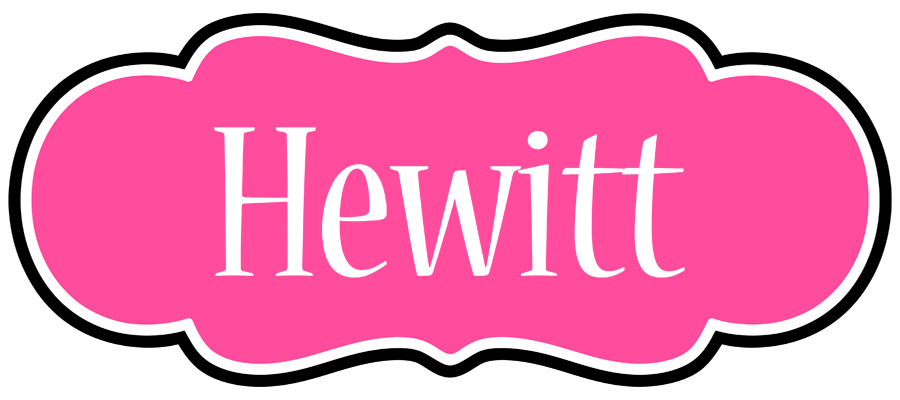 Hewitt invitation logo