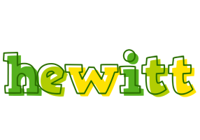 Hewitt juice logo