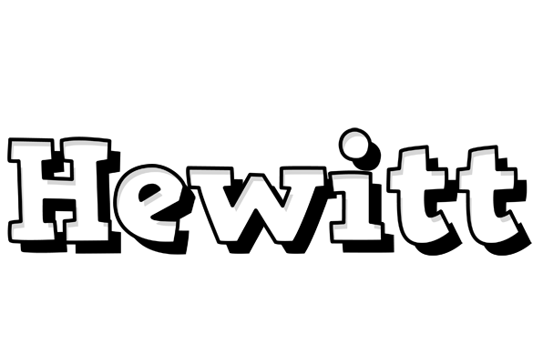 Hewitt snowing logo