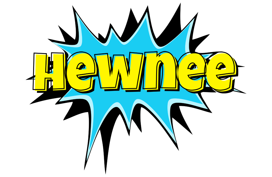 Hewnee amazing logo
