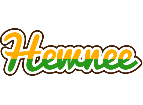 Hewnee banana logo