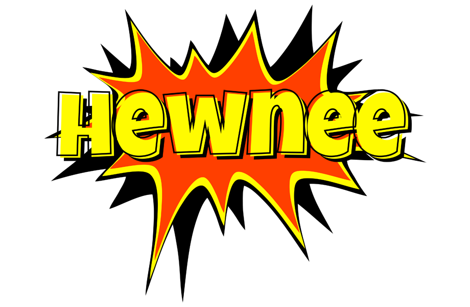 Hewnee bazinga logo