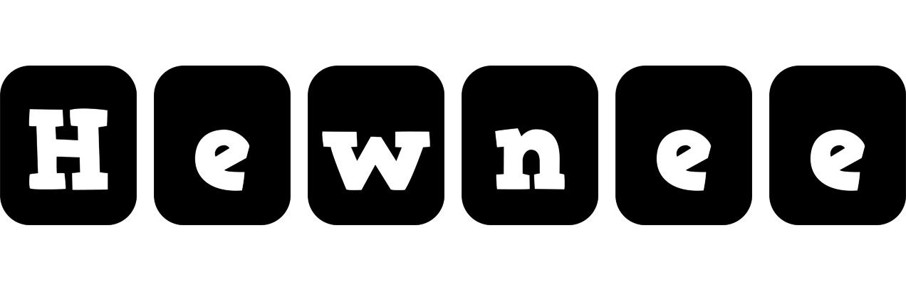 Hewnee box logo